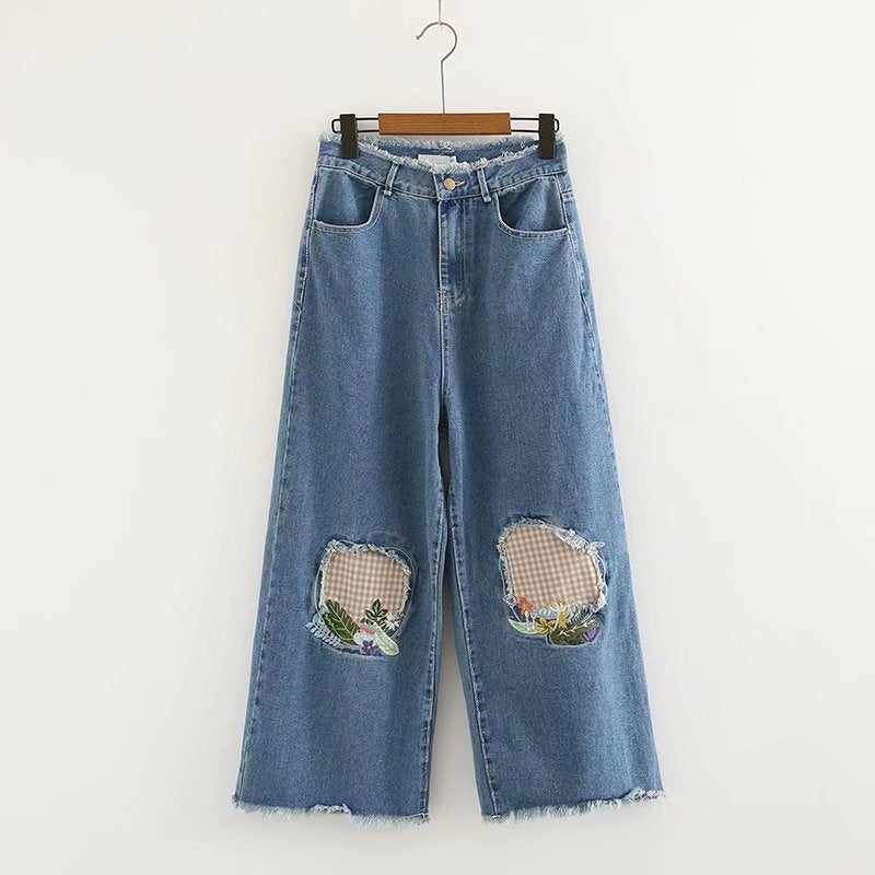 CUTE PICNIC JEANS BY63110