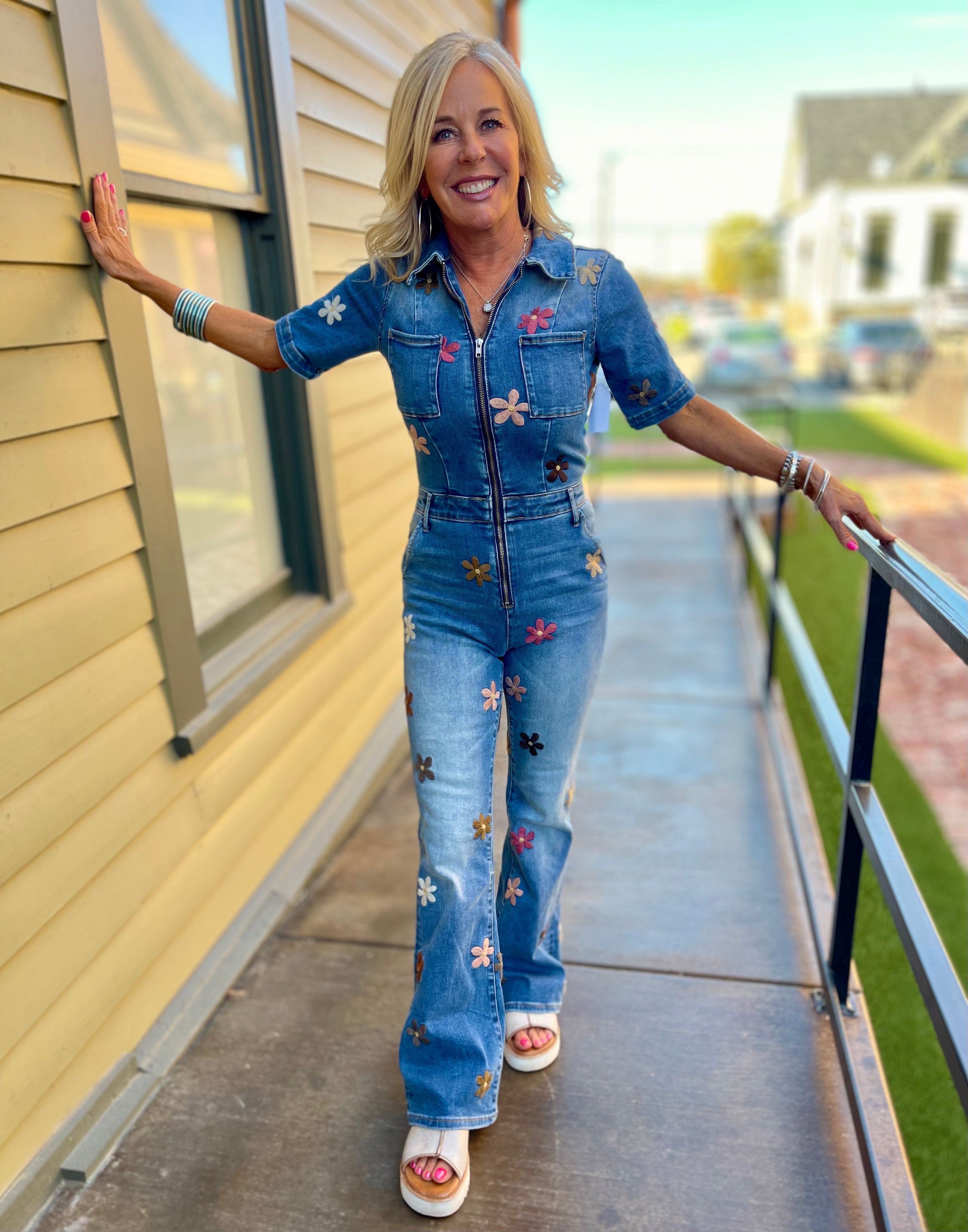 Doo Wop Floral Jumpsuit