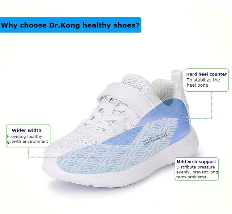 DR.KONG HEALTH SCHOOL SHOES DK-C65039-WHT(RP : $129)