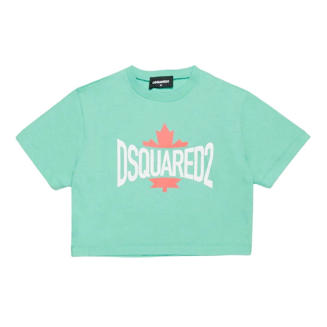 Dsquared T-Shirt Logo Green