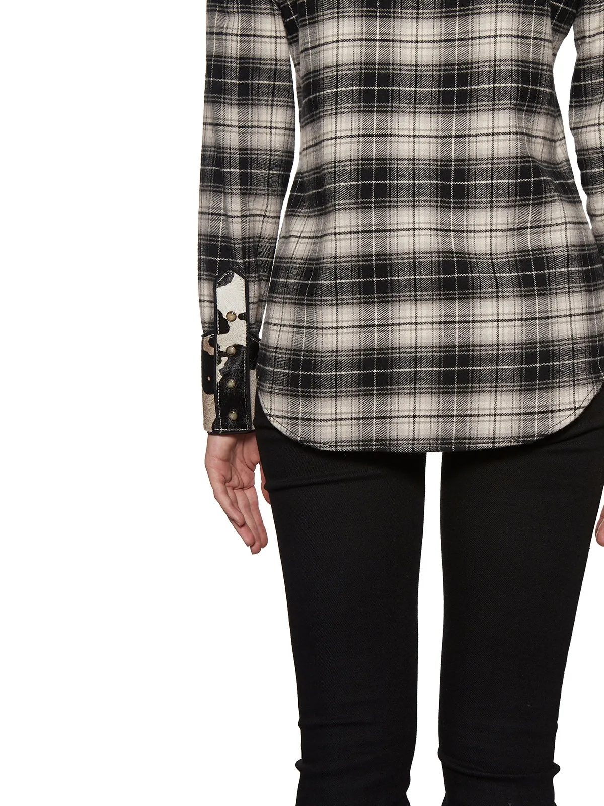 Dsquared2 Checked Panelled Shirt