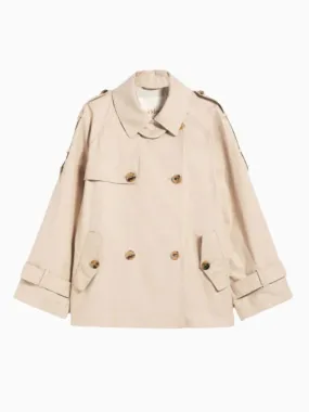 Dtrench short trench coat