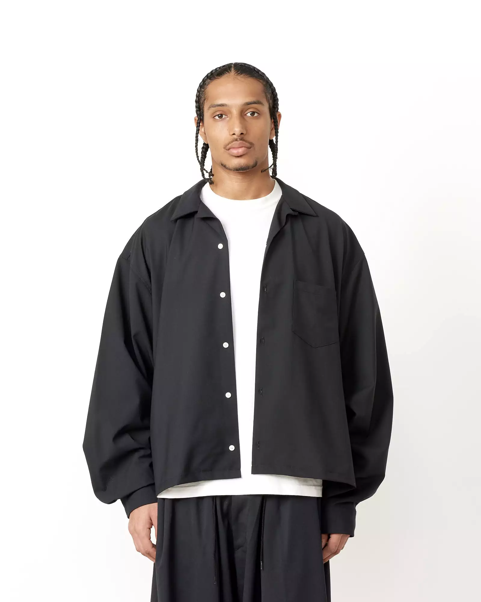 Essentials Long Sleeve Overshirt