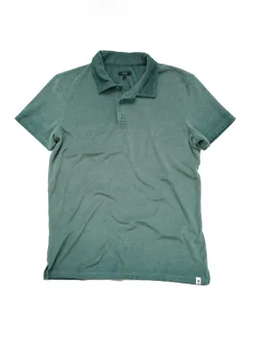 Hanlan Short Sleeve Terry Polo - Northern Green