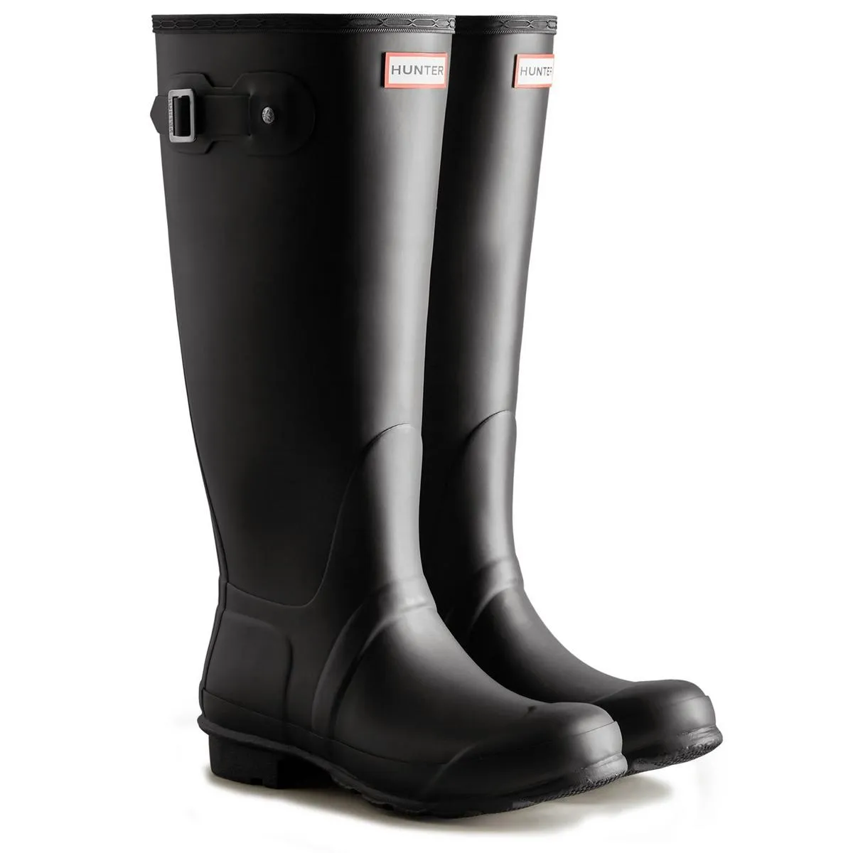 Hunter Original Tall Wide Boot Black