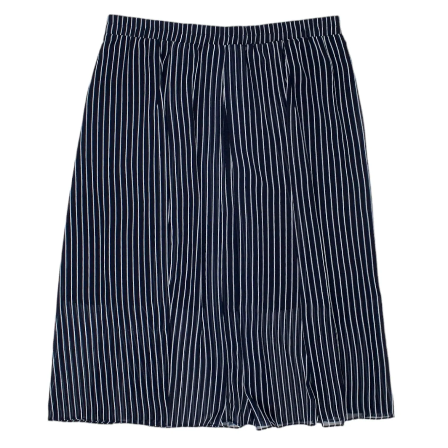 Hush Navy/White Marina Striped Skirt