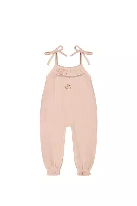 JAMIE KAY Muslin Phillipa Jumpsuit - Dusky Rose