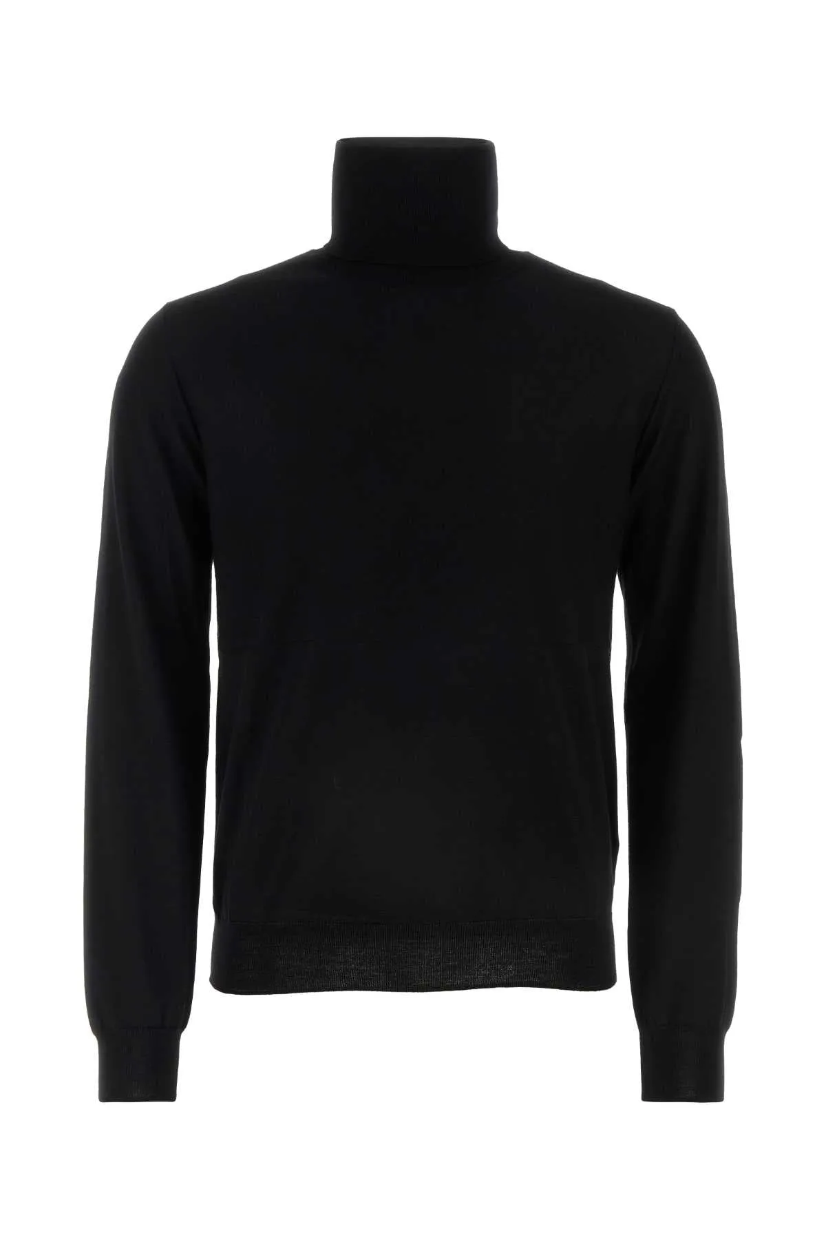 Jil Sander Black Wool Sweater