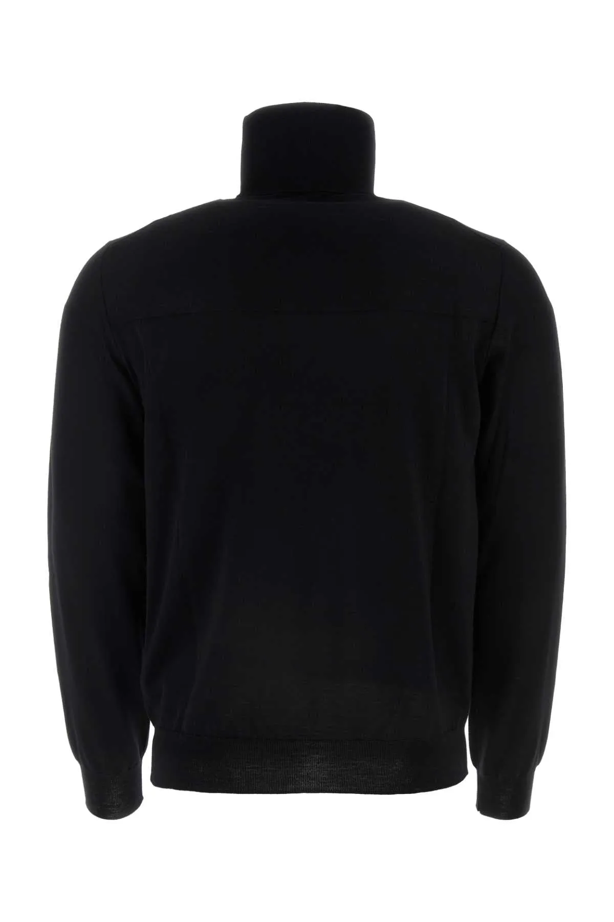 Jil Sander Black Wool Sweater