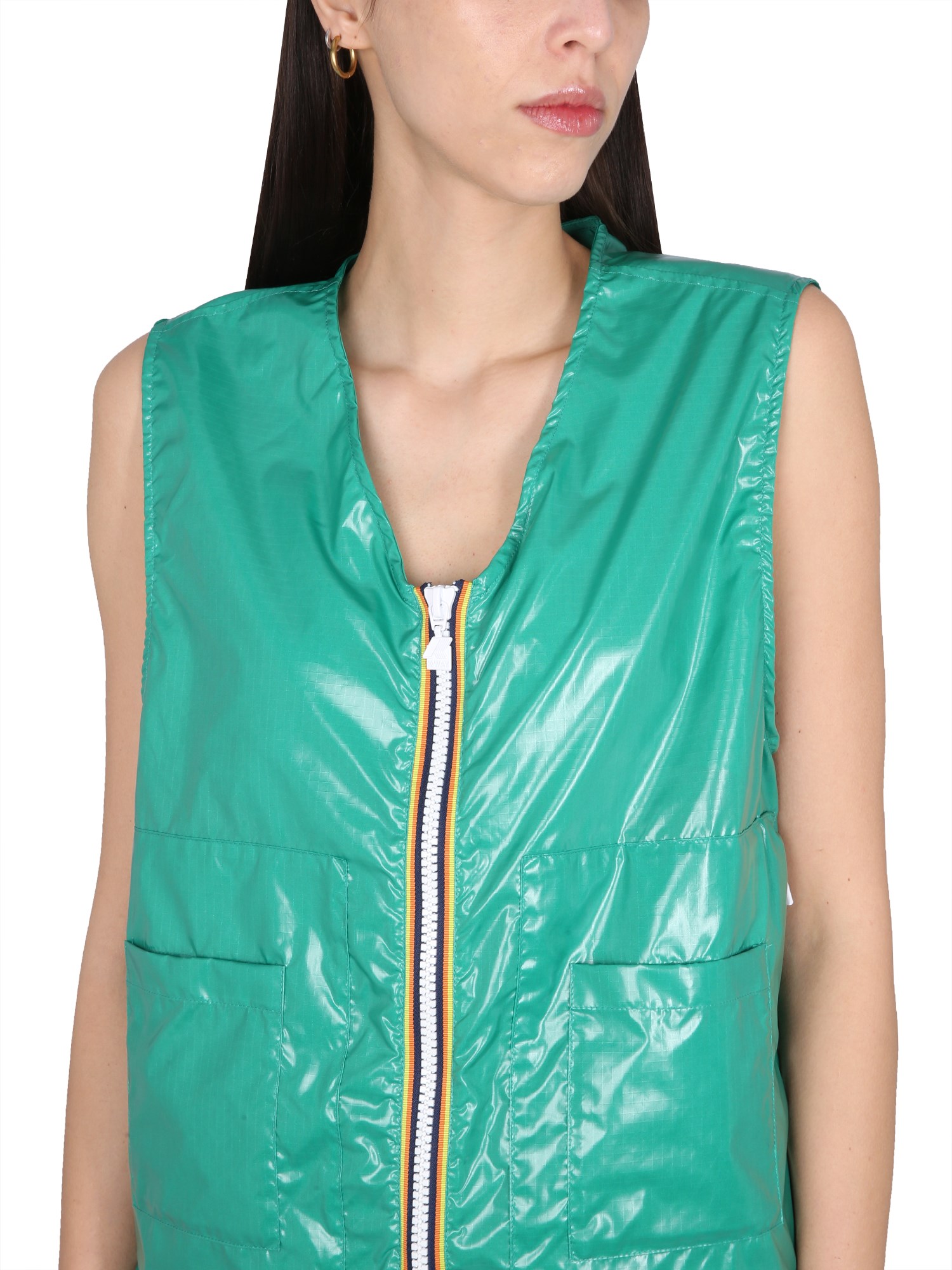 K-WAY    NYLON BARNEL VEST