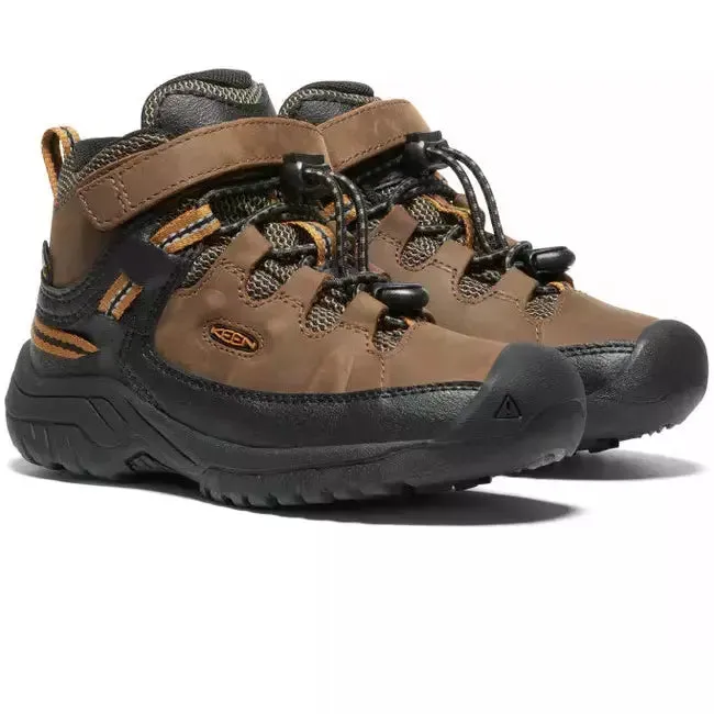 Keen Kid's Targhee Mid Waterproof Hiking Boot (Infant/Toddler/Little Kid)