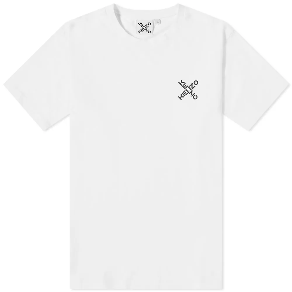 Kenzo Sport X Logo T-ShirtWhite