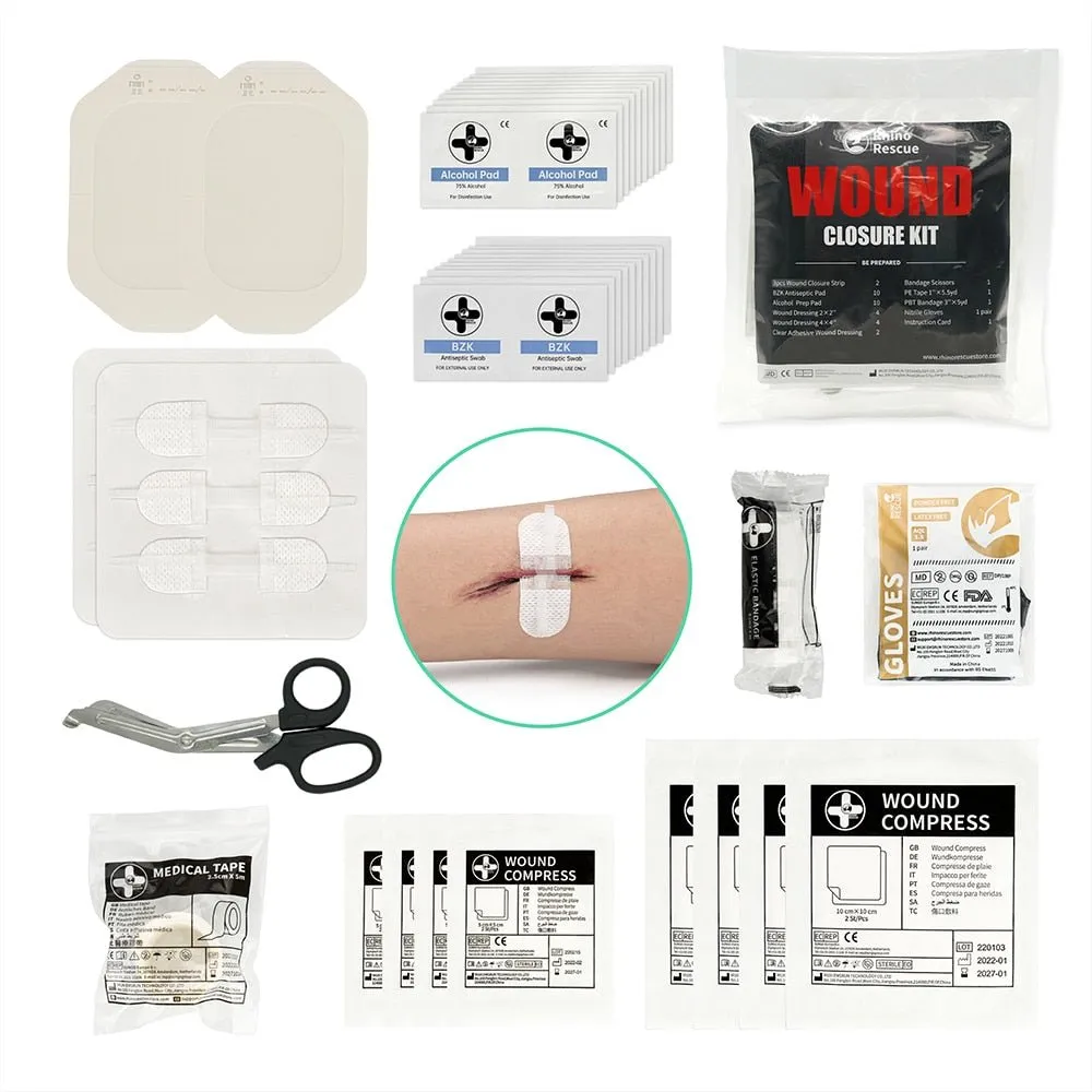 Kit médical de traumatologie de sauvetage / fournitures de recharge IFAK Rhino rescue - Trauma kit series