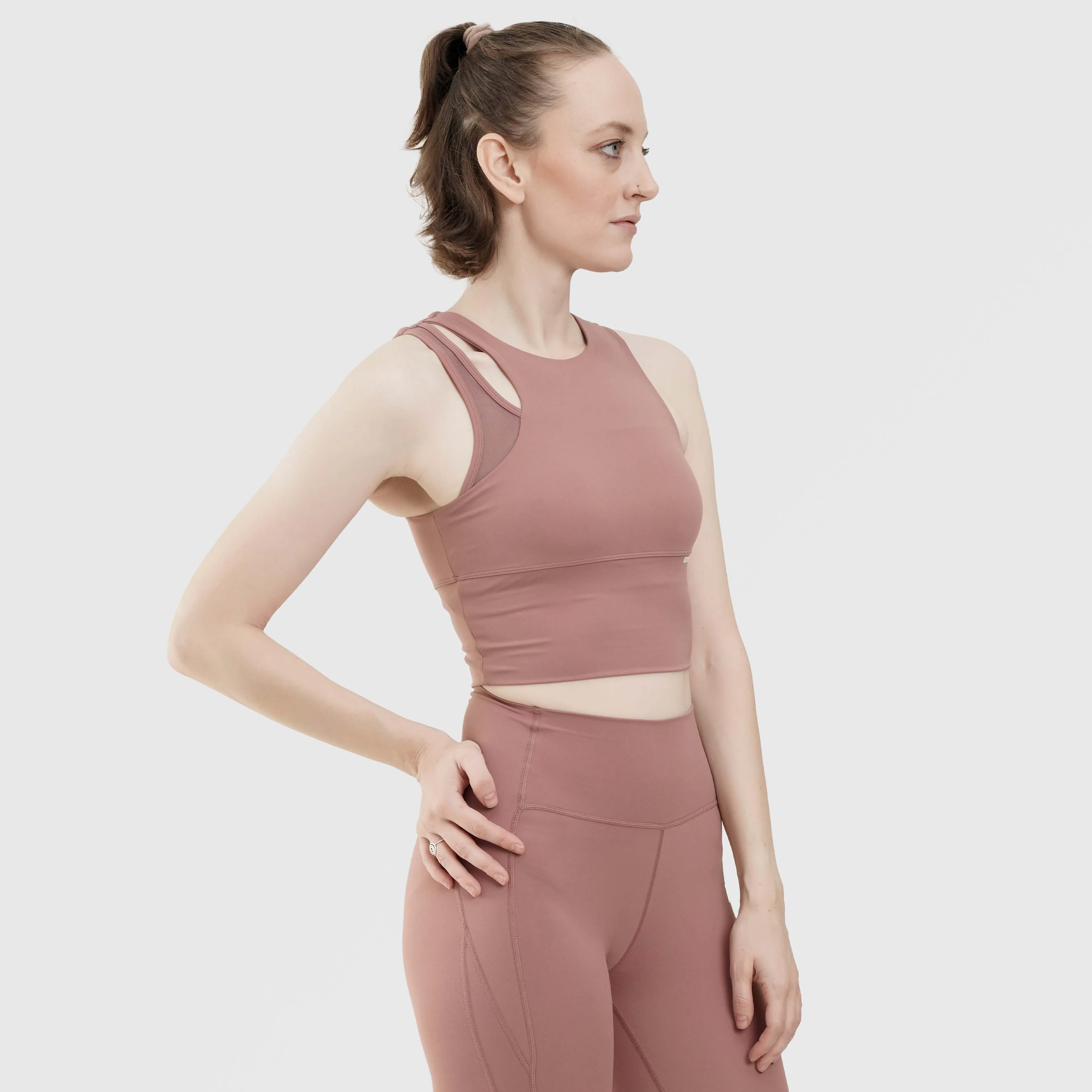 Leap Vest (Tea Pink)