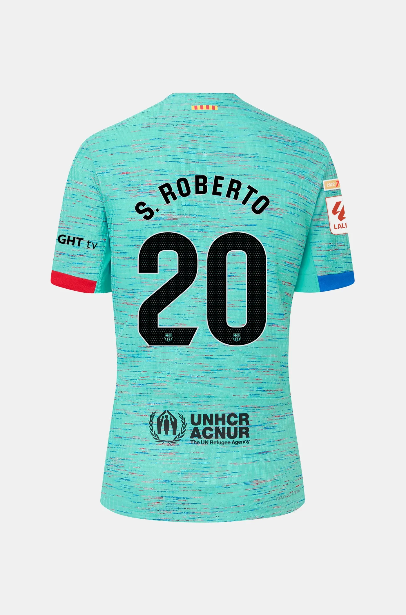 LFP FC Barcelona third shirt 23/24 Player’s Edition  - S. ROBERTO