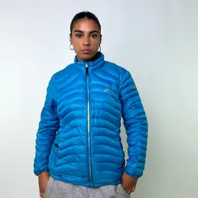 Light Blue y2ks Mountain Equipment Puffer Jacket Coat (L)