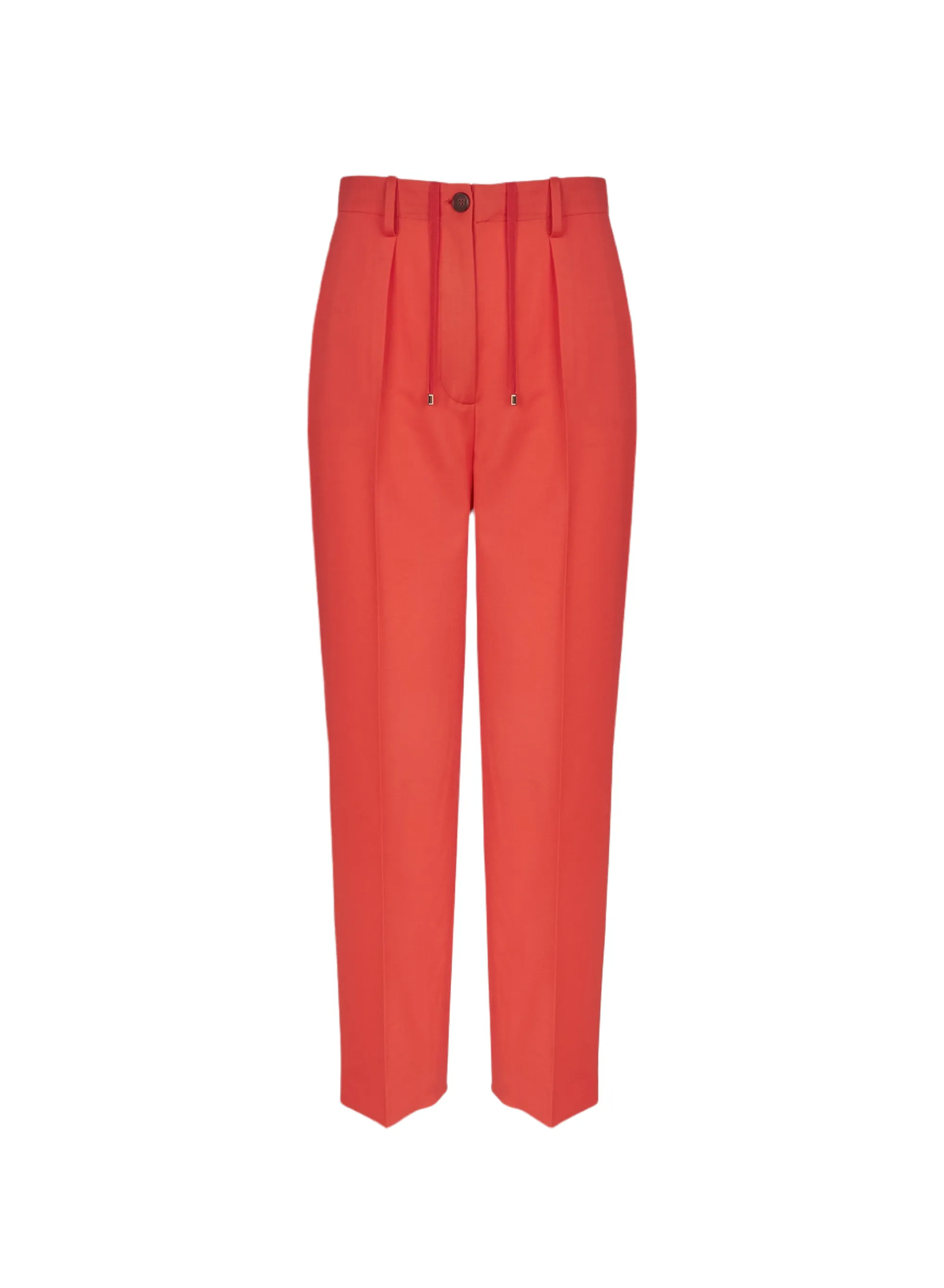 Lorena Antoniazzi Pant in Coral Red