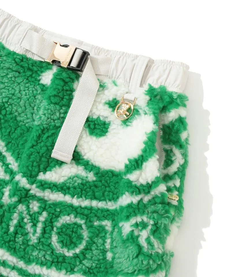 Massive Boa Fleece Skirt GREEN