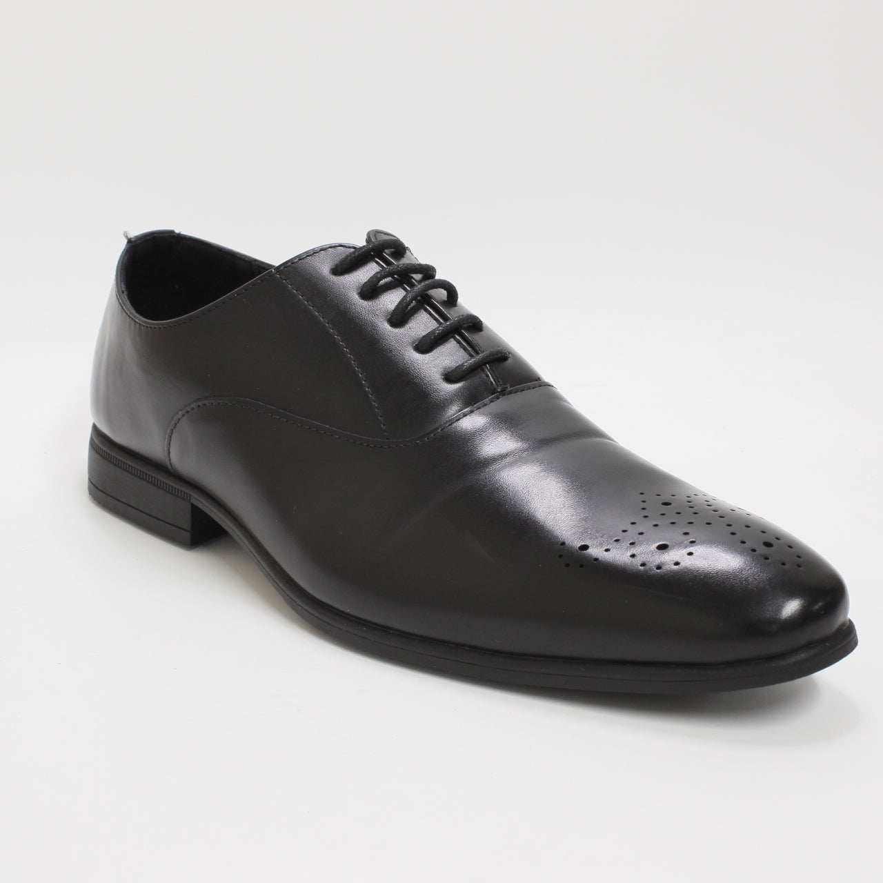 Mens Office Marlo Toerose Oxford Shoes Black