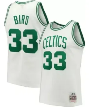 Mitchell & Ness Men's NBA Larry Bird Boston Celtics Hardwood Classics Swingman Jersey