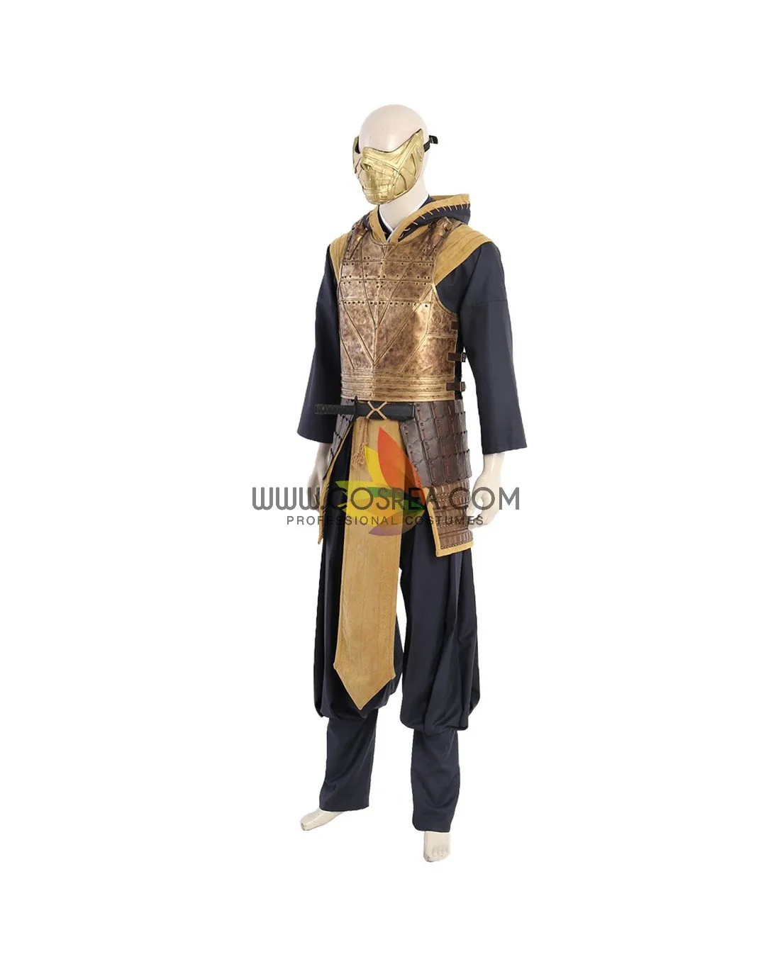 Mortal Kombat 2021 Movie Scorpion Cosplay Costume