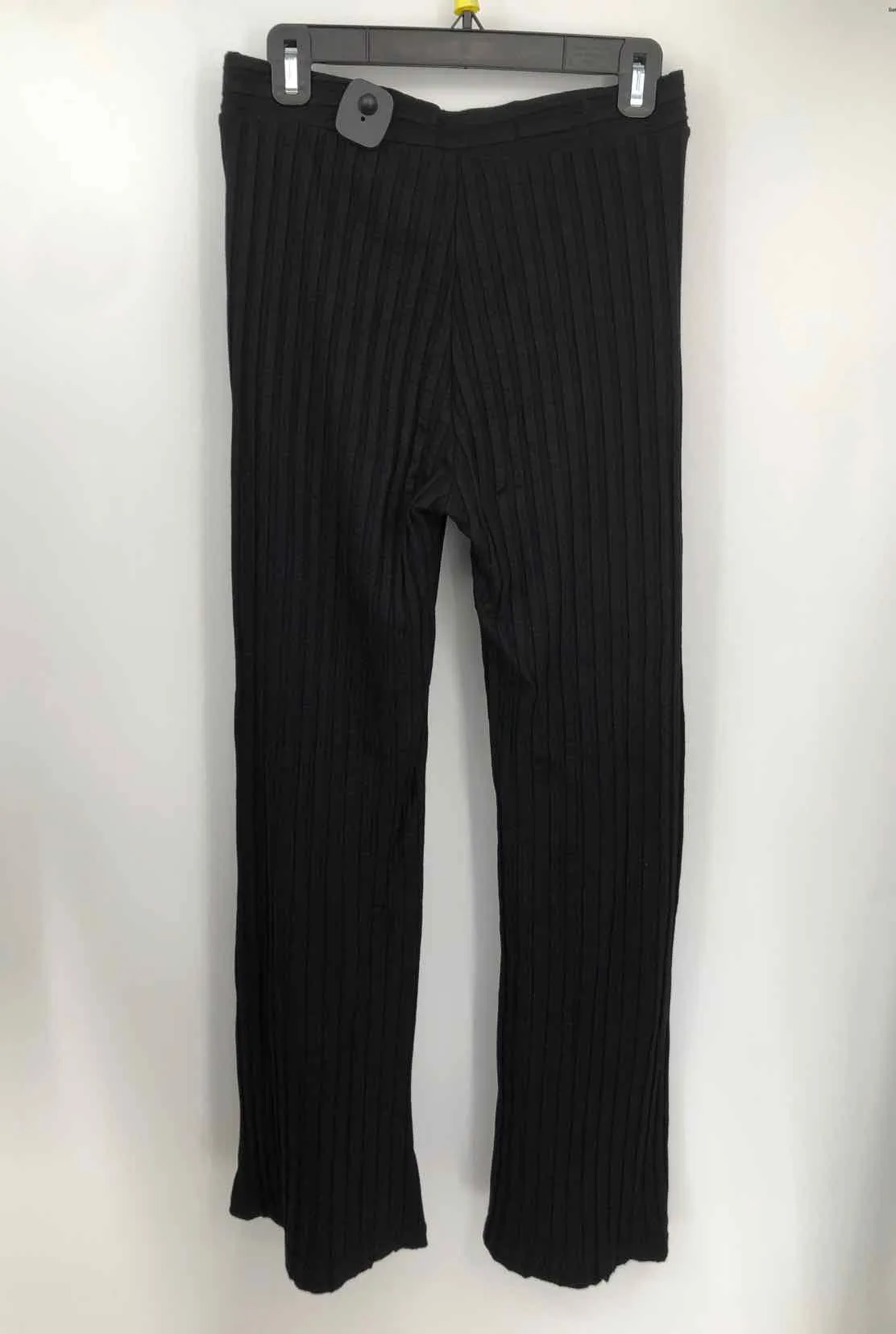 MOTHER Black Ribbed Flare Size LARGE  (L) Pants