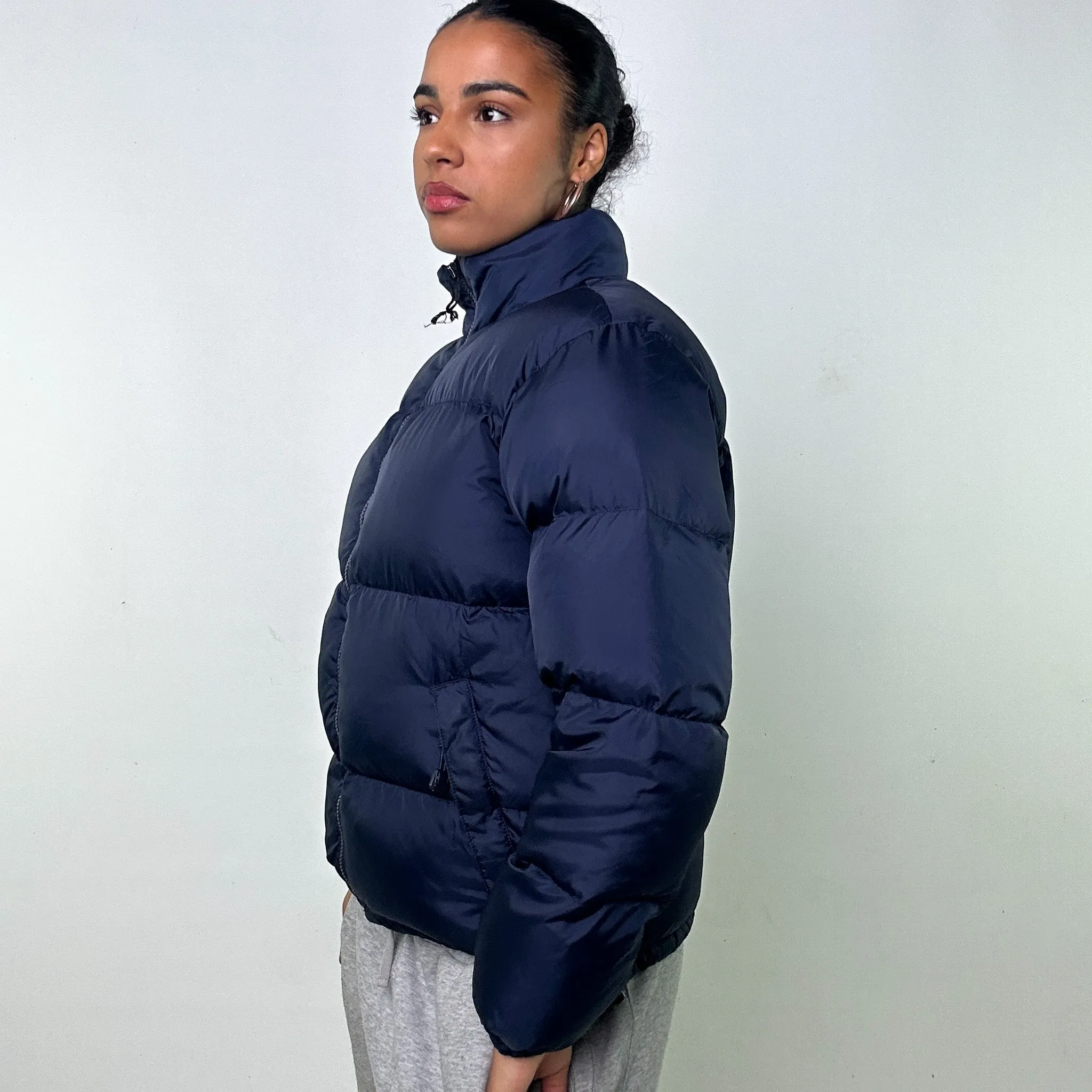 NAVY BLUE Y2KS POLO JEANS RALPH LAUREN PUFFER JACKET COAT (