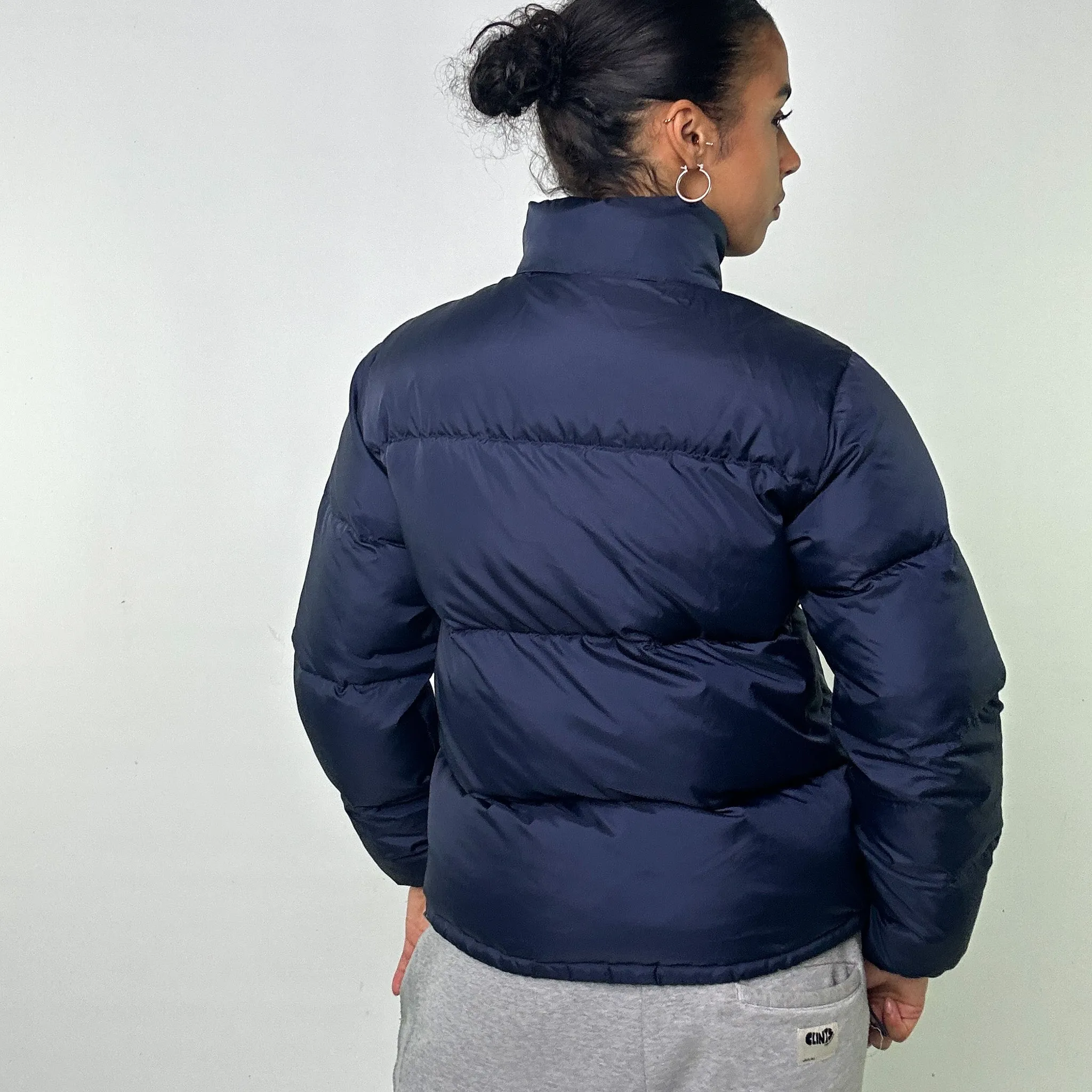 NAVY BLUE Y2KS POLO JEANS RALPH LAUREN PUFFER JACKET COAT (