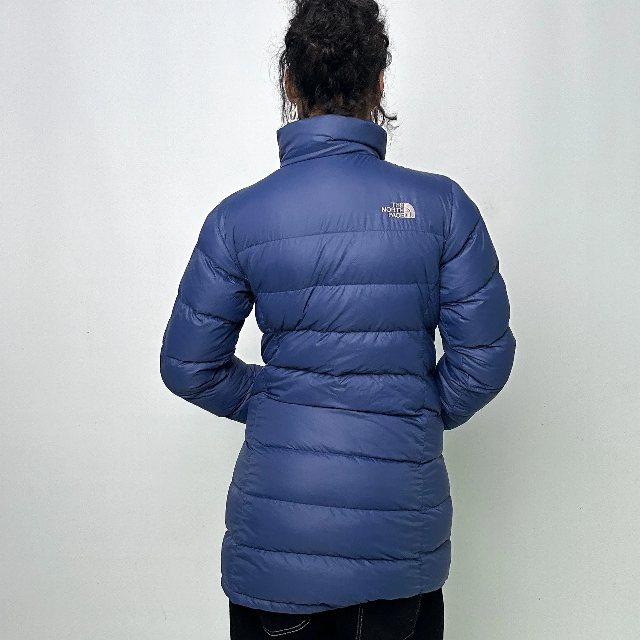 NAVY BLUE Y2KS THE NORTH FACE 600 SERIES PUFFER JACKET COAT (