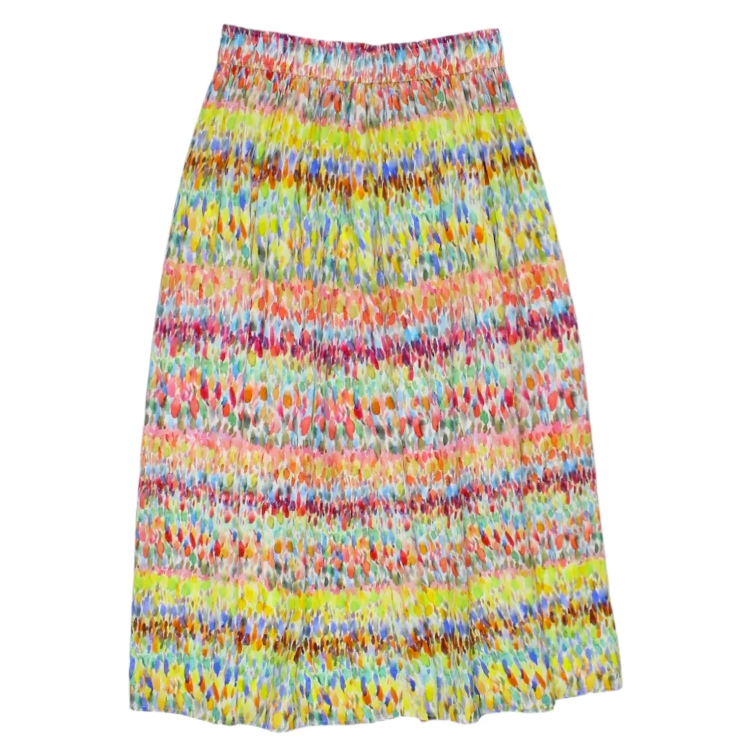 NRBY Green/Multi Liberty Silk Skirt