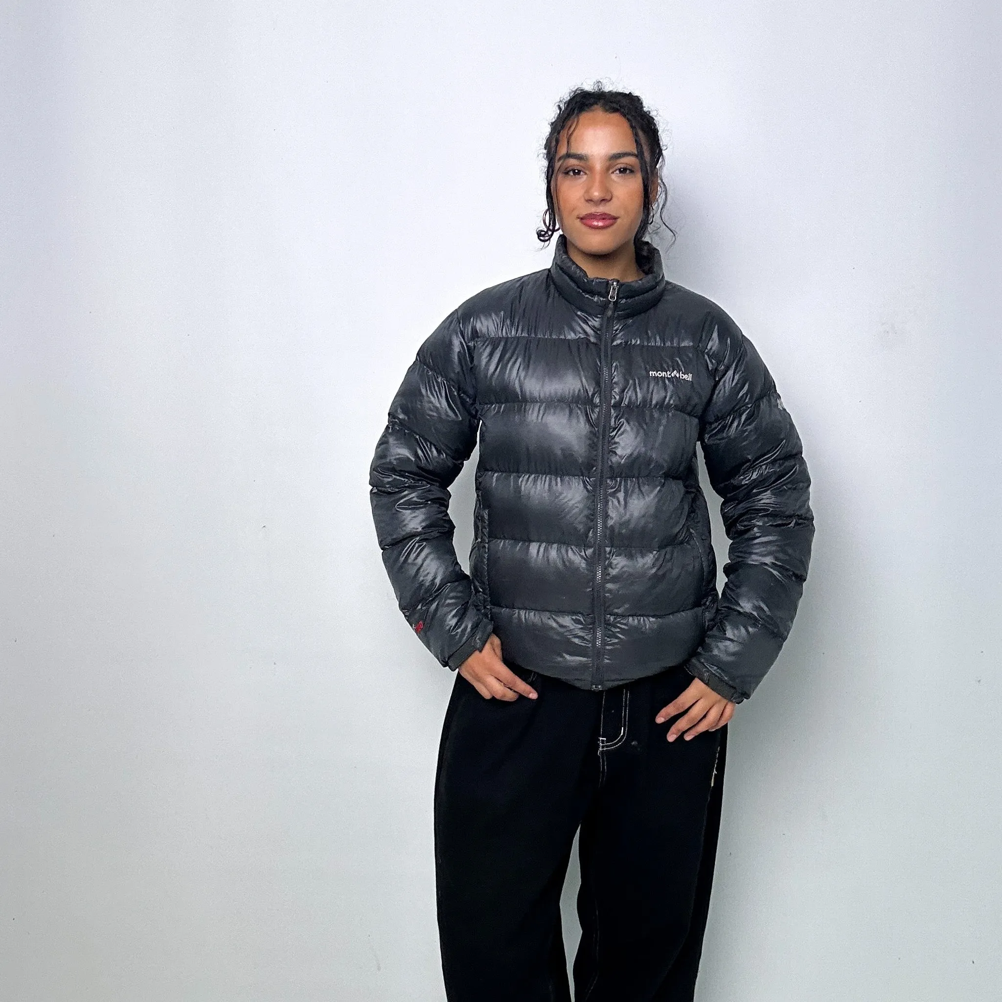 OBSIDIAN BLACK 90S MONTBELL EX 800 SERIES PUFFER JACKET COAT (