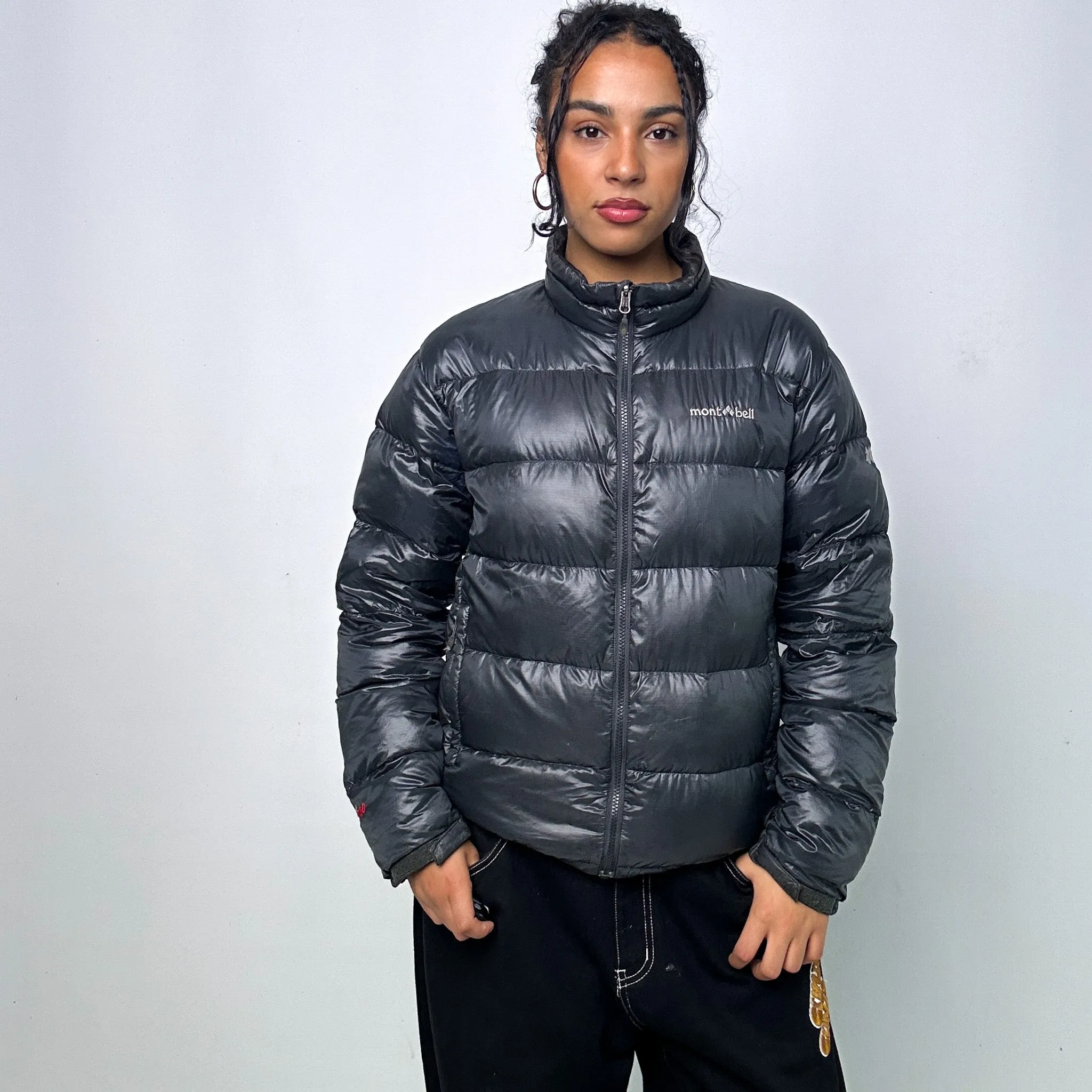 OBSIDIAN BLACK 90S MONTBELL EX 800 SERIES PUFFER JACKET COAT (