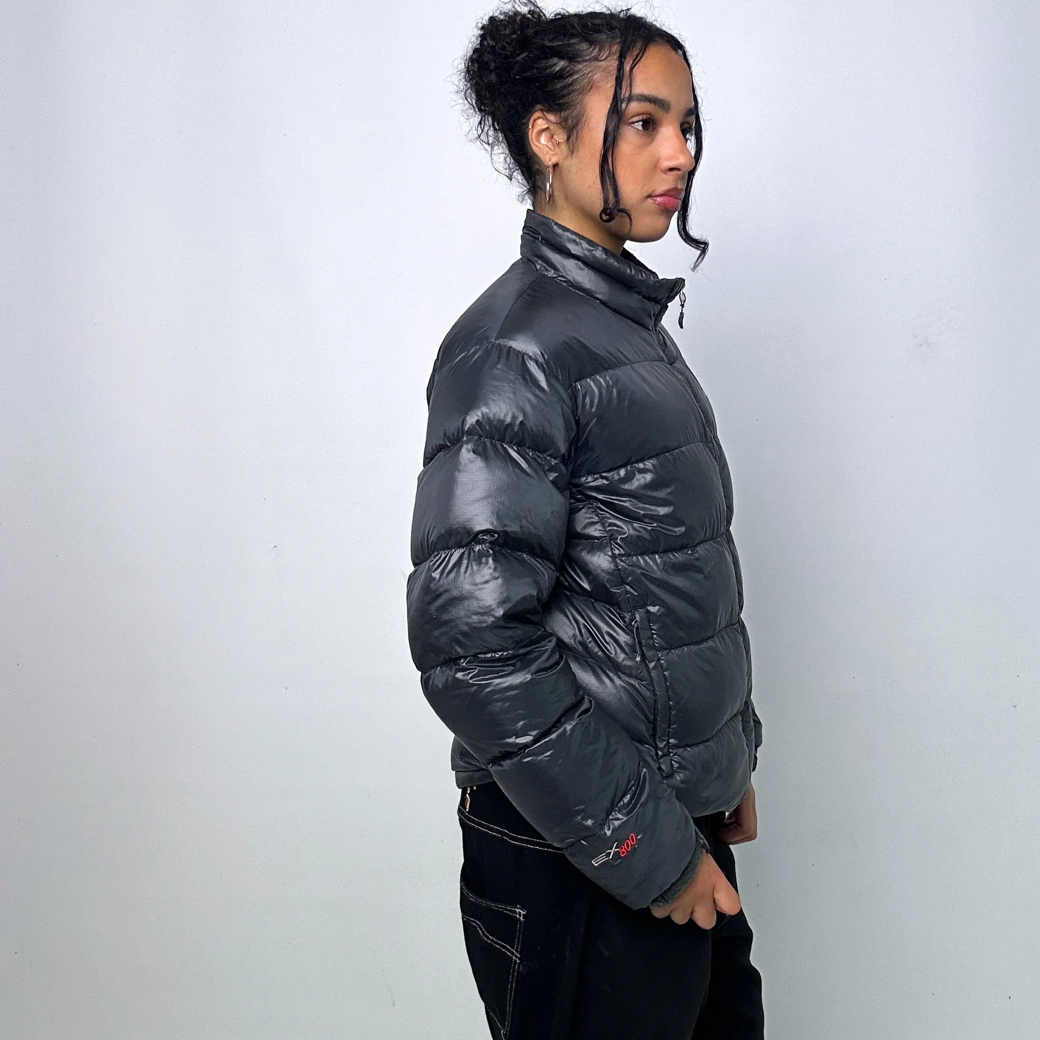 OBSIDIAN BLACK 90S MONTBELL EX 800 SERIES PUFFER JACKET COAT (