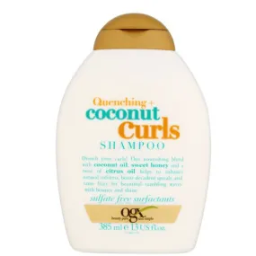 OGX Shampoing Désaltérant Boucles à la Noix de Coco pour Cheveux Bouclés 385 ml