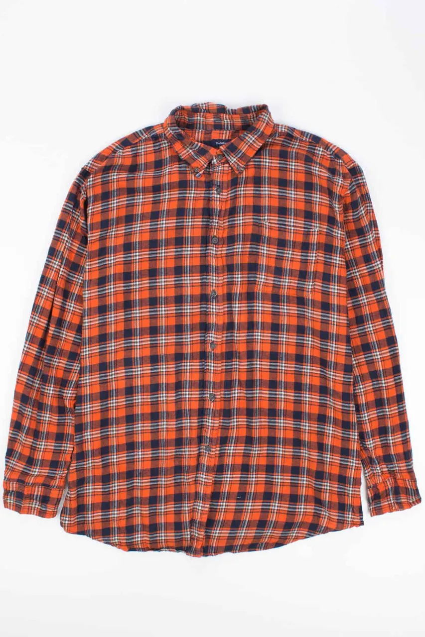 Orange Croft & Barrow Vintage Flannel 2769