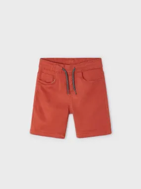 Orange Twill Shorts