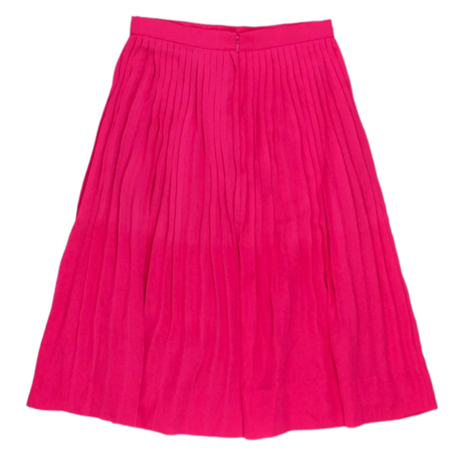 Orla Kiely Fuchsia Knife Pleat Skirt