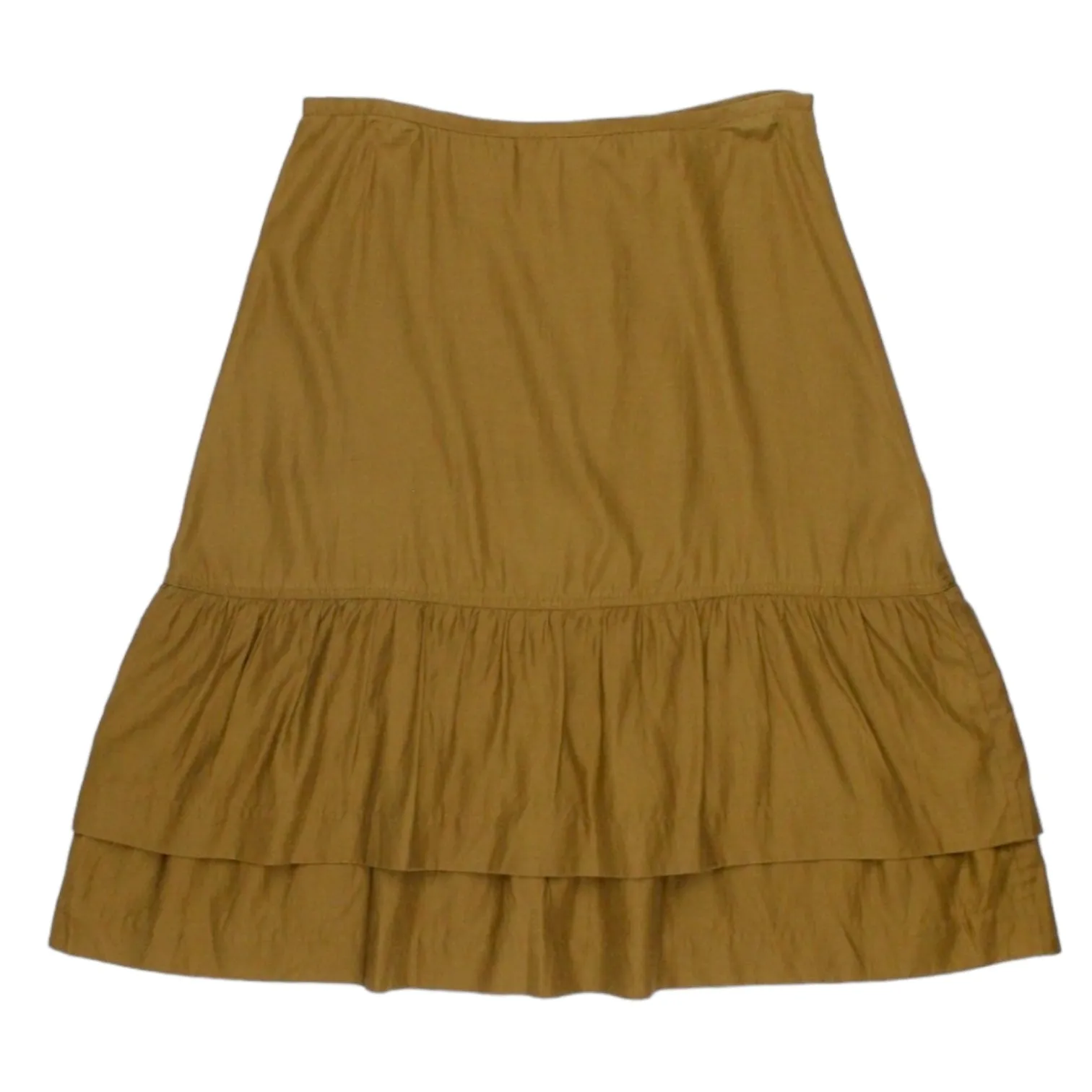 Orla Kiely Fudge Silk Cotton Twill Skirt