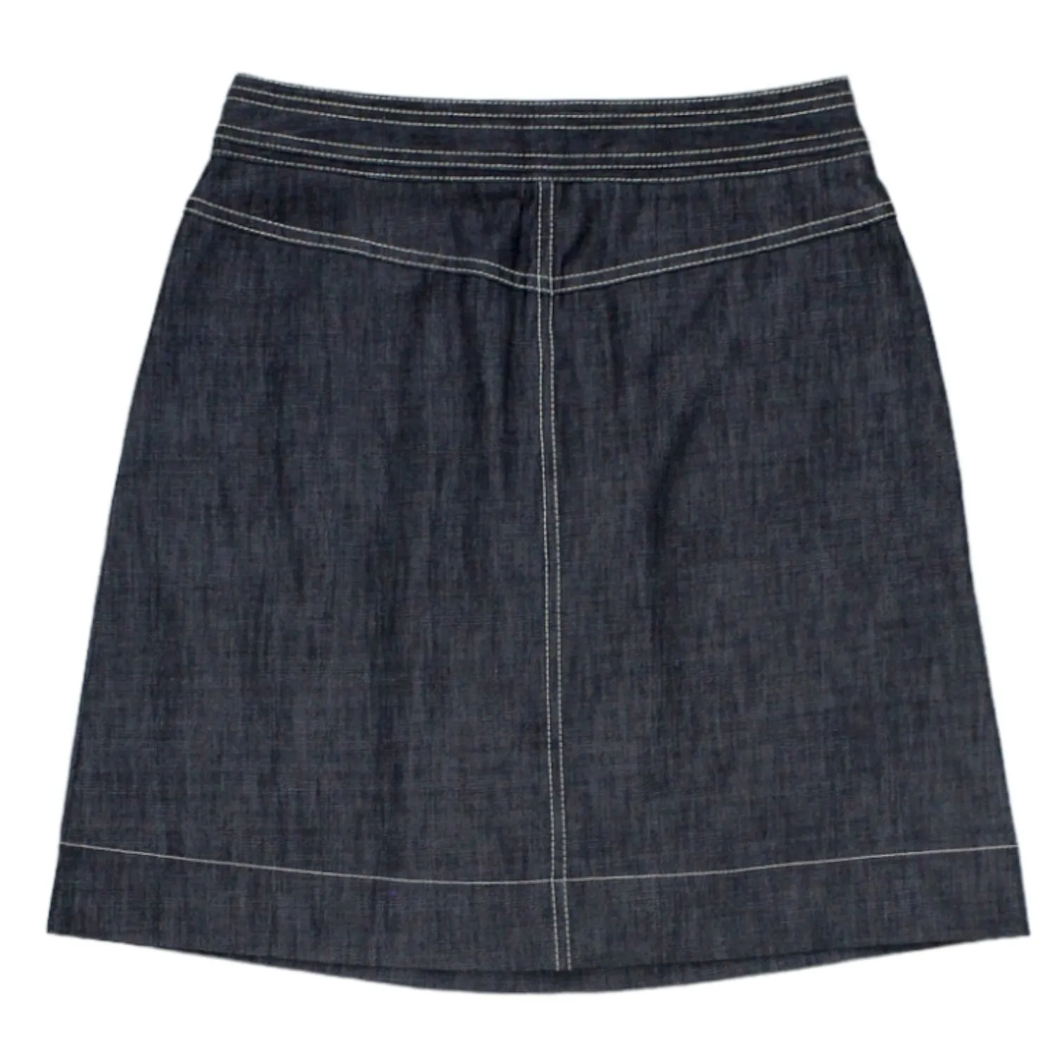 Orla Kiely Indigo Denim Mini Skirt