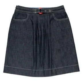 Orla Kiely Indigo Denim Mini Skirt