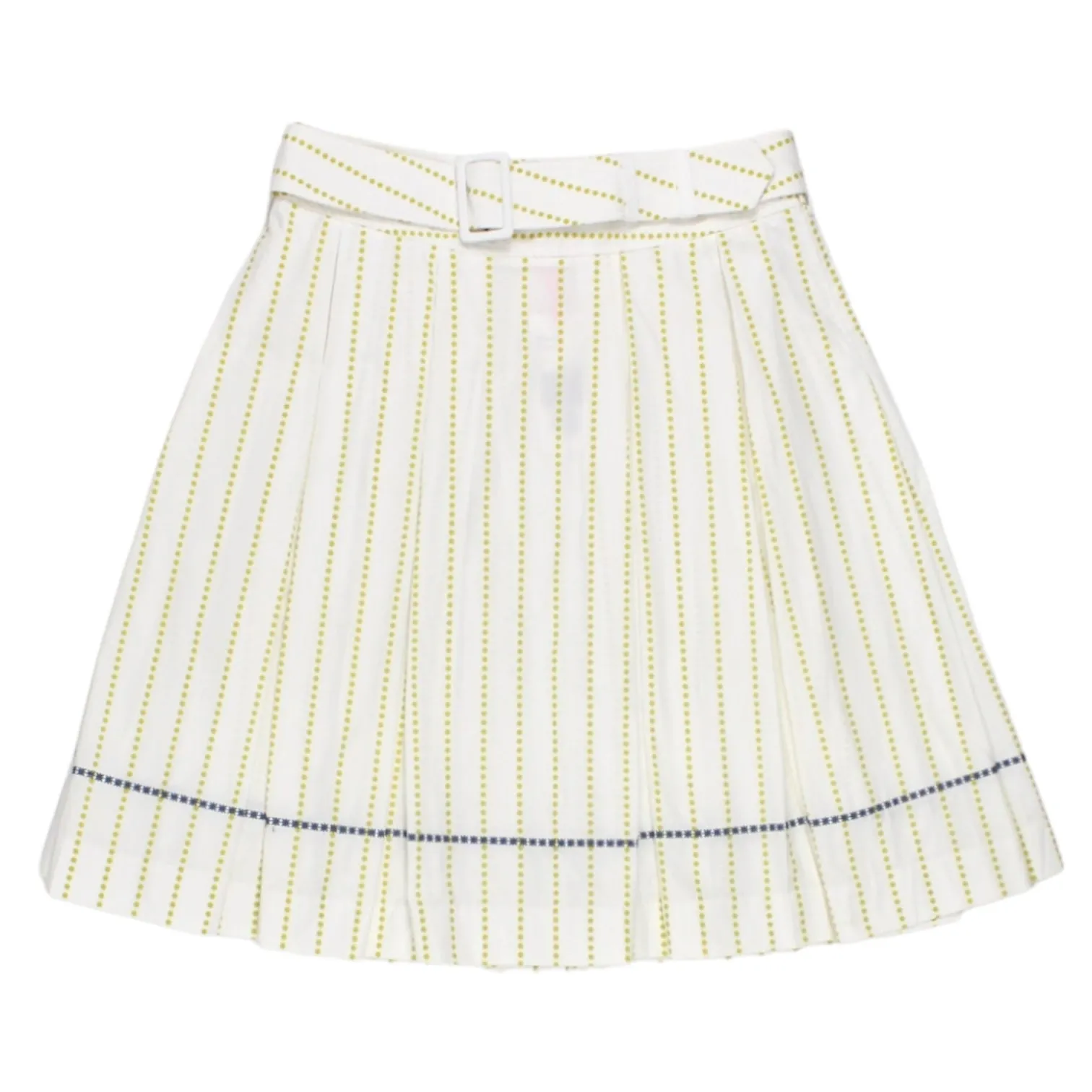 Orla Kiely White Dot/Stripe Skirt