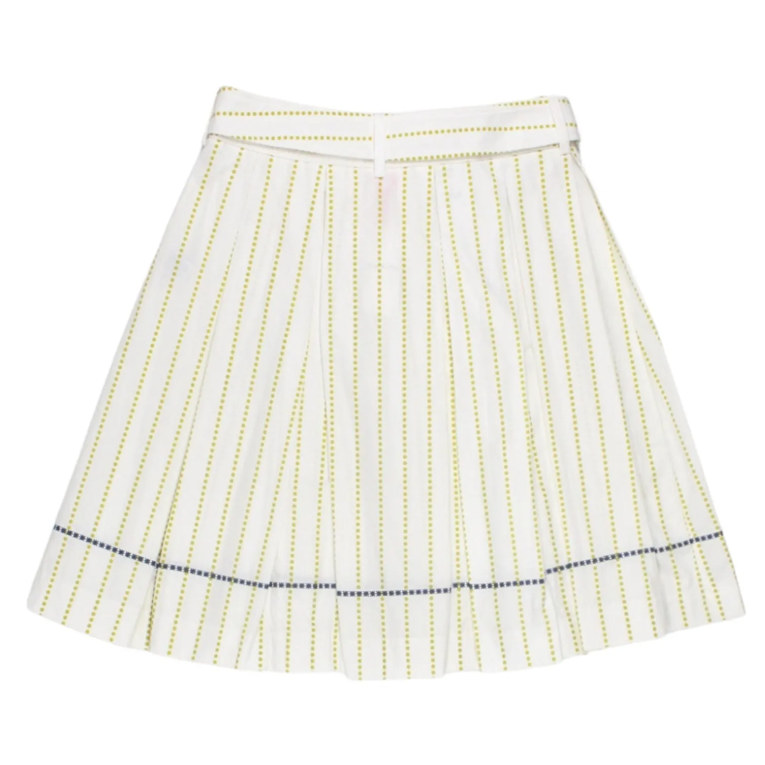 Orla Kiely White Dot/Stripe Skirt