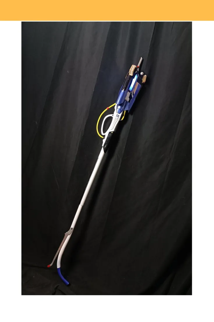 Overwatch Mercy Combat Medic LED Staff Cosplay Prop