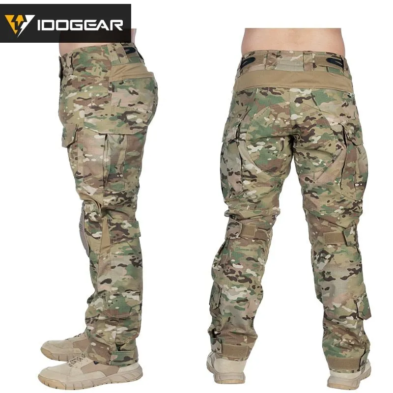 Pantalon tactique camouflage pour l'airsoft, chasse et militaire 1kg IDOGEAR - G3