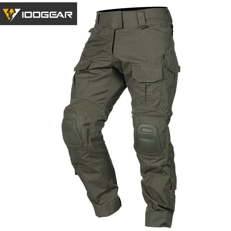 Pantalon tactique camouflage pour l'airsoft, chasse et militaire 1kg IDOGEAR - G3