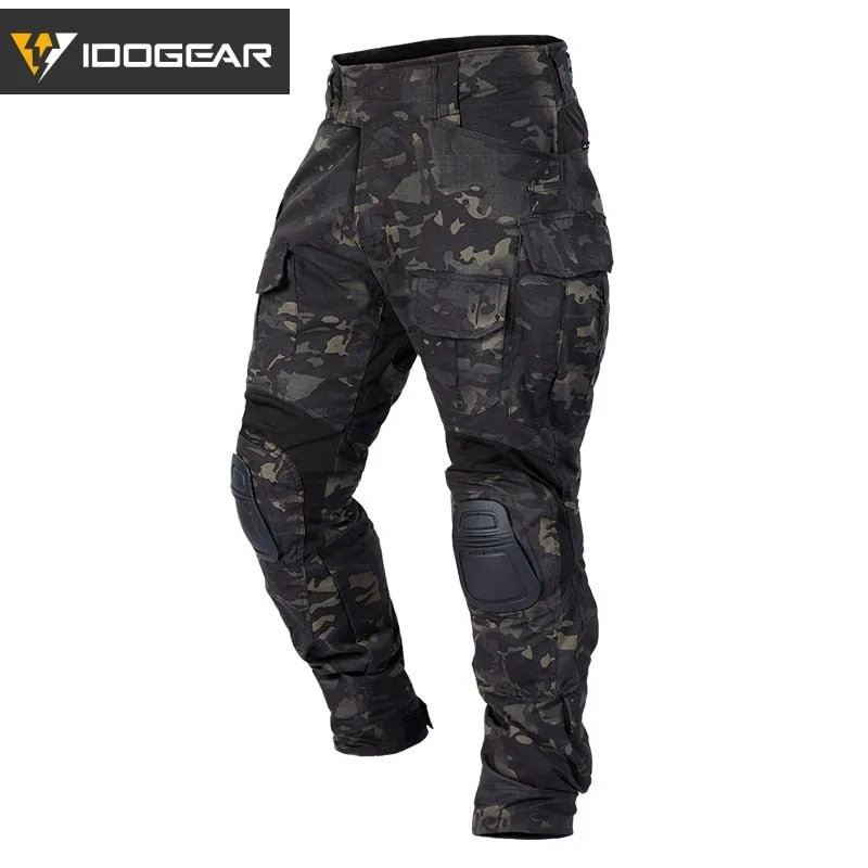 Pantalon tactique camouflage pour l'airsoft, chasse et militaire 1kg IDOGEAR - G3