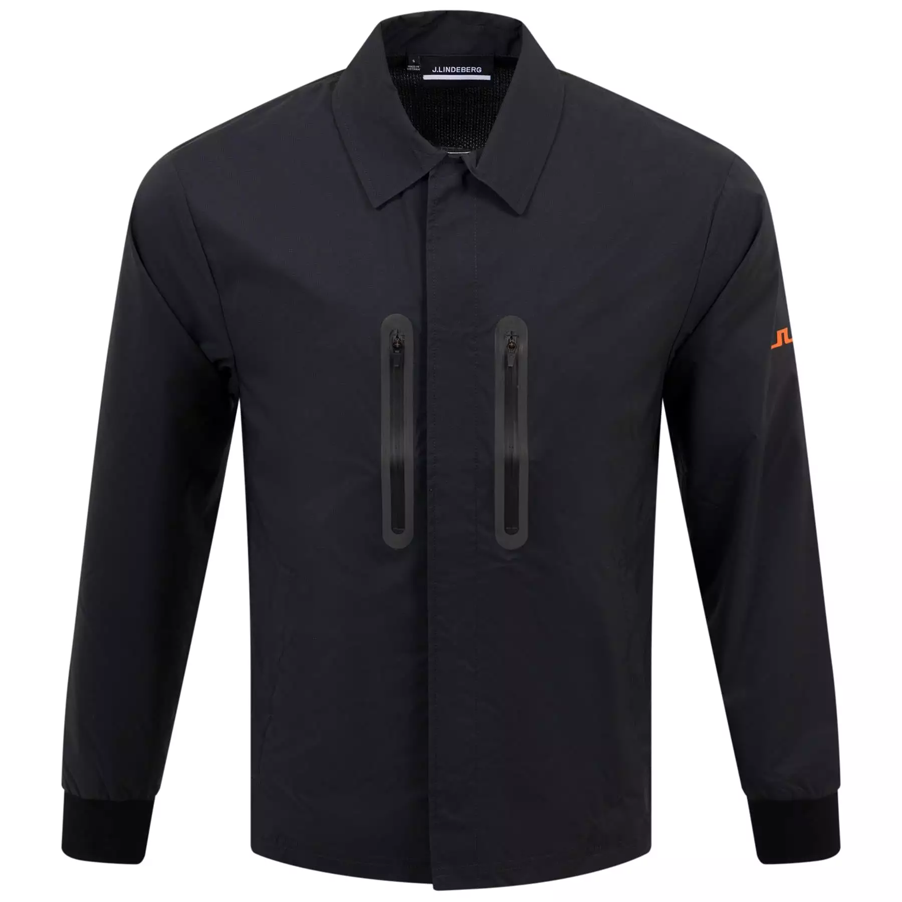 Pirro Ripstop Light Overshirt Jacket Black - SS24