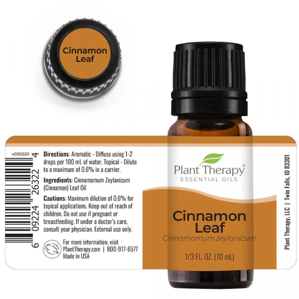 Plant Therapy Cinnamon Leaf Essential Oil