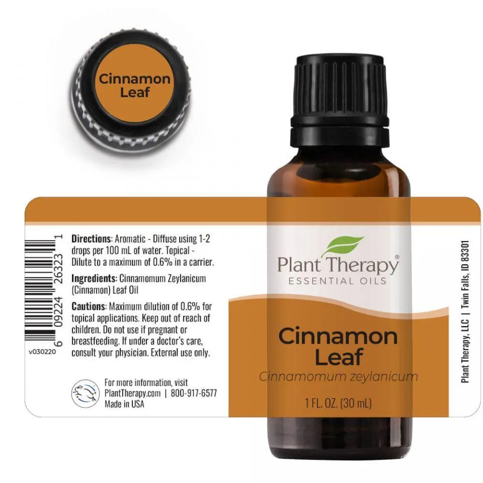 Plant Therapy Cinnamon Leaf Essential Oil