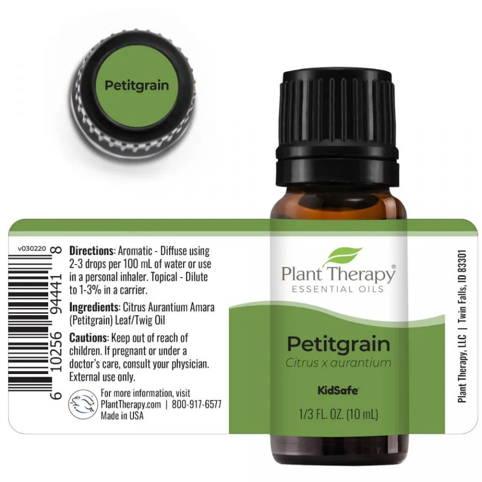 Plant Therapy Petitgrain Essential Oil